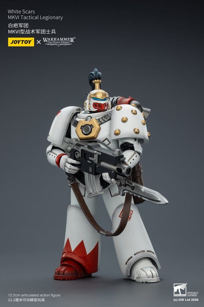 Warhammer The Horus Heresy Action Figure White Scars MKVI Tactical Legionary 12 cm Joy Toy (CN)