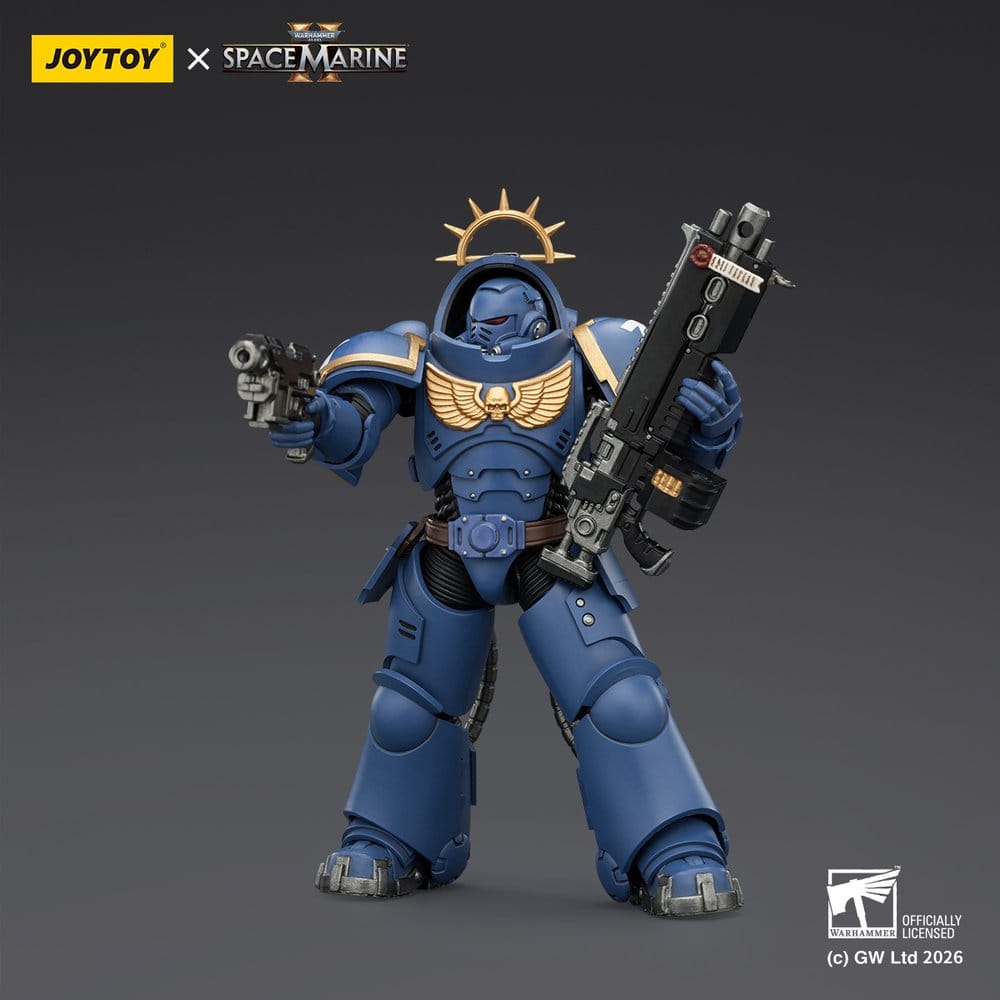 Warhammer 40,000 Action Figure Game Edition Ultramarines Heavy Intercessor 13 cm