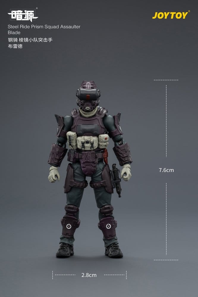 Dark Source Steel Ride Action Figure Prism Squad 8 cm