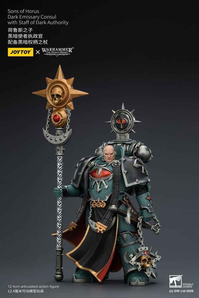 Warhammer The Horus Heresy Action Figure Sons of Horus Dark Emissary Consul 12 cm