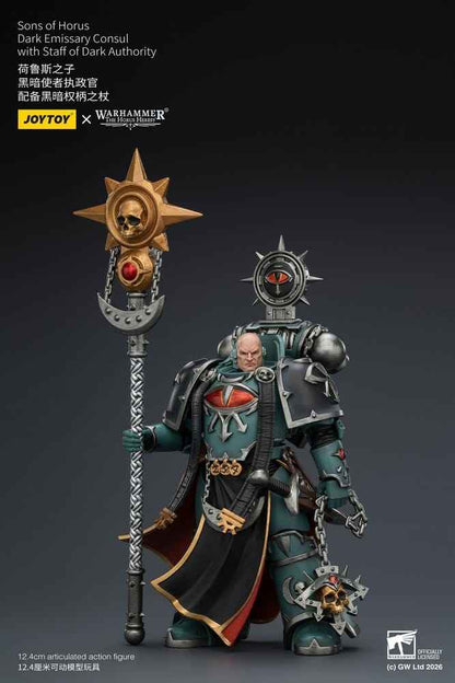 Warhammer The Horus Heresy Action Figure Sons of Horus Dark Emissary Consul 12 cm