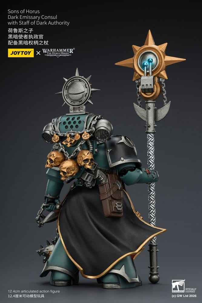 Warhammer The Horus Heresy Action Figure Sons of Horus Dark Emissary Consul 12 cm