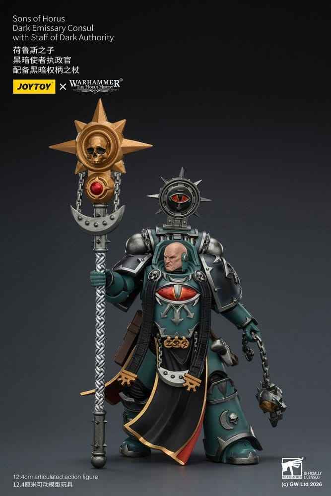 Warhammer The Horus Heresy Action Figure Sons of Horus Dark Emissary Consul 12 cm