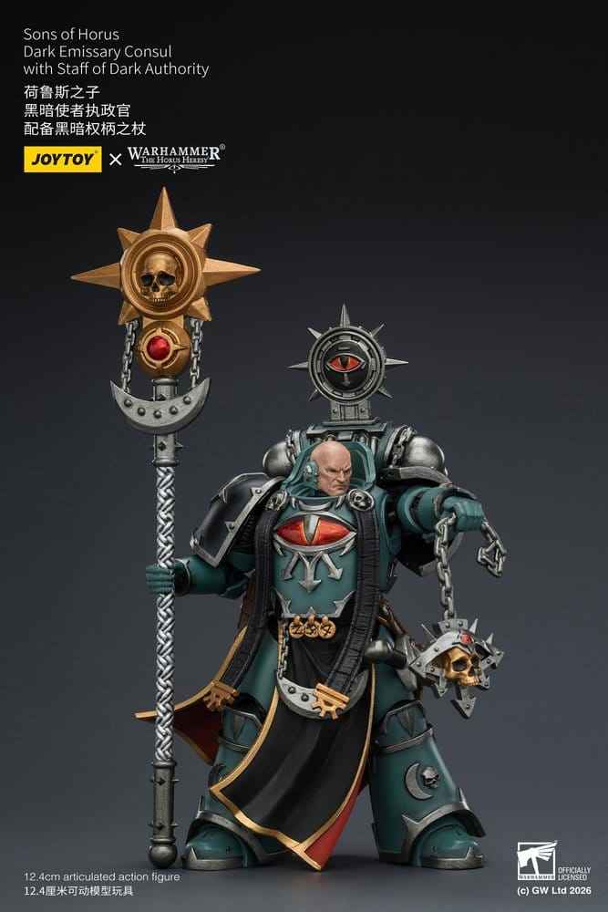 Warhammer The Horus Heresy Action Figure Sons of Horus Dark Emissary Consul 12 cm