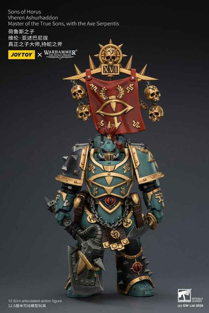 Warhammer The Horus Heresy Action Figure Sons of Horus Vheren Ashurhaddon Master of the True Sons 13 cm