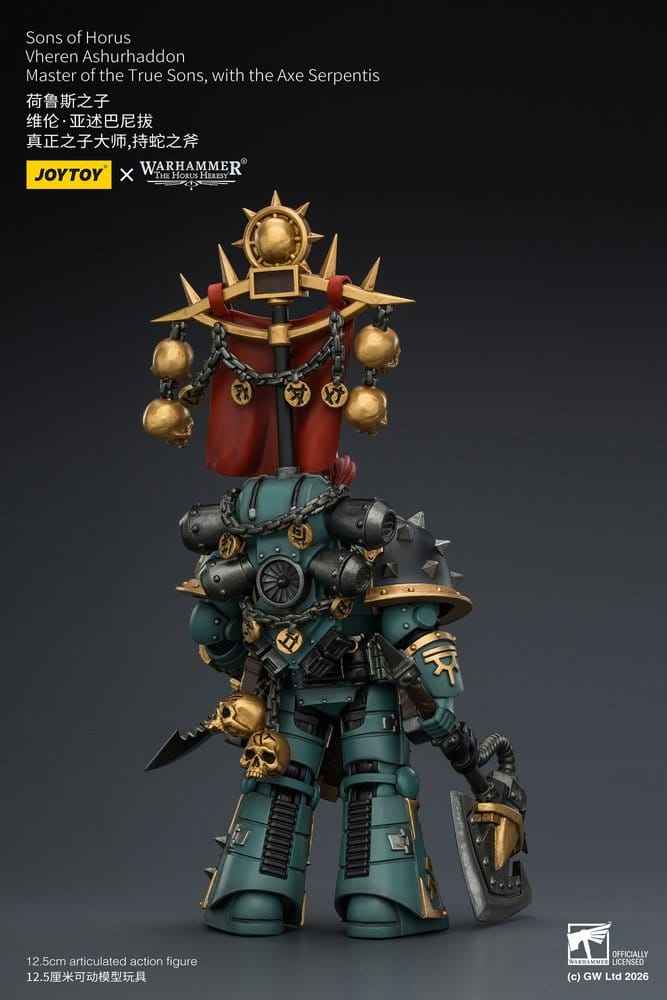 Warhammer The Horus Heresy Action Figure Sons of Horus Vheren Ashurhaddon Master of the True Sons 13 cm