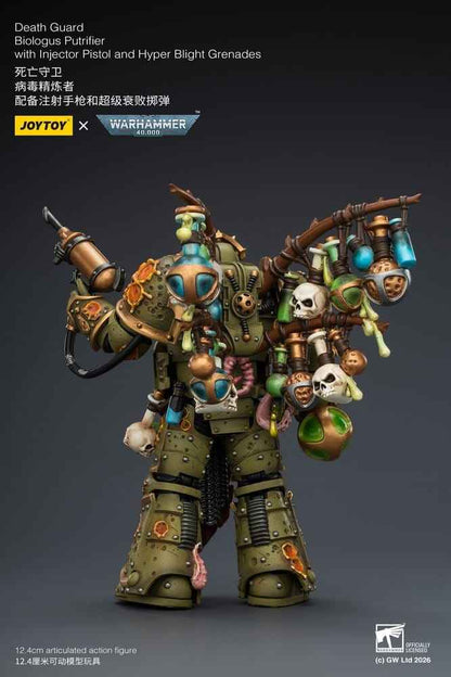 Warhammer 40,000 Action Figure Death Guard Biologus Putrifier 12 cm