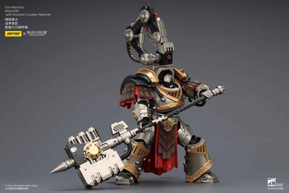 Warhammer The Horus Heresy Action Figure Iron Warriors Warsmith 14 cm