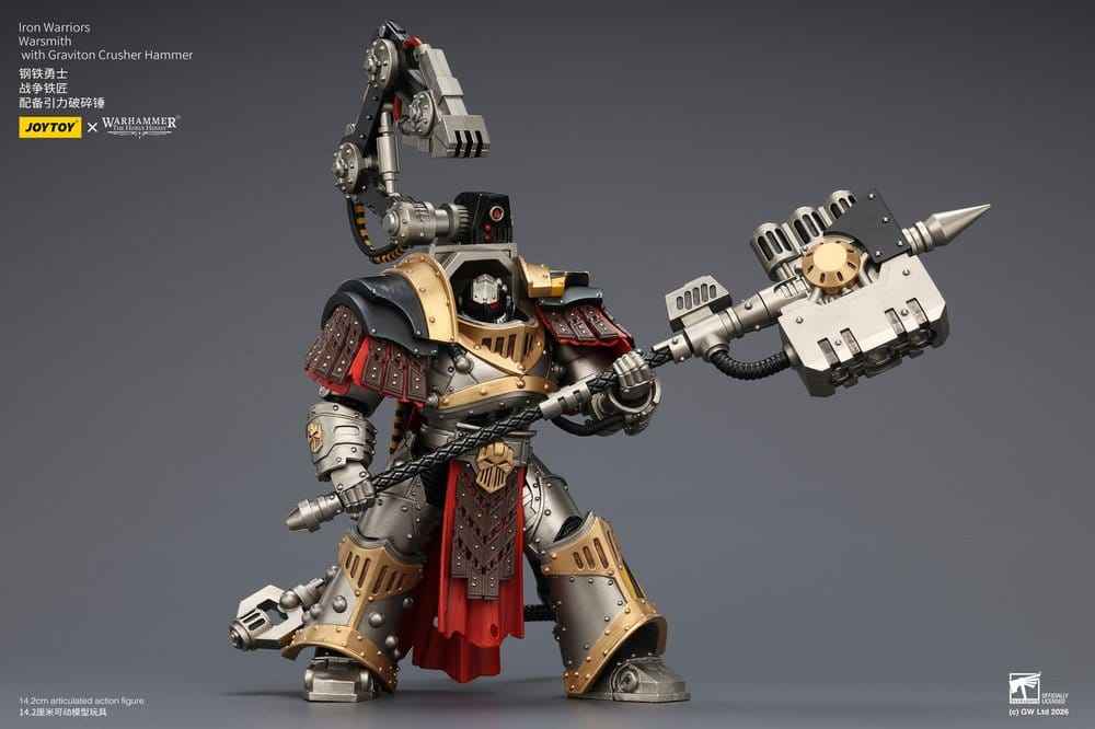 Warhammer The Horus Heresy Action Figure Iron Warriors Warsmith 14 cm
