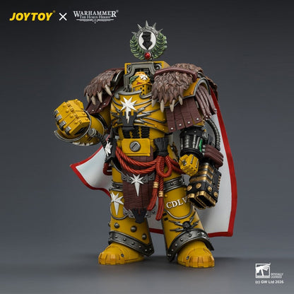 Warhammer Action Figure Imperial Fists Lord Castellan Evander Garrius, The Tyrant of Cthonia 14 cm Joy Toy (CN)