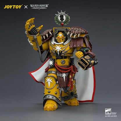 Warhammer Action Figure Imperial Fists Lord Castellan Evander Garrius, The Tyrant of Cthonia 14 cm Joy Toy (CN)