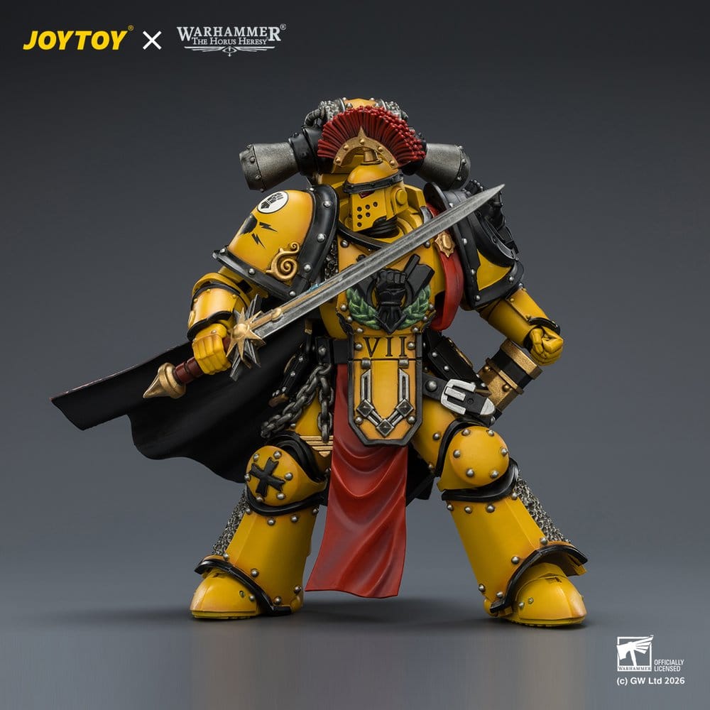 Warhammer Action Figure Imperial Fists Legion Praetor in Mk III Armour 13 cm Joy Toy (CN)
