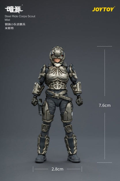 Dark Source Steel Ride Corps Action Figure Scout Mist 8 cm