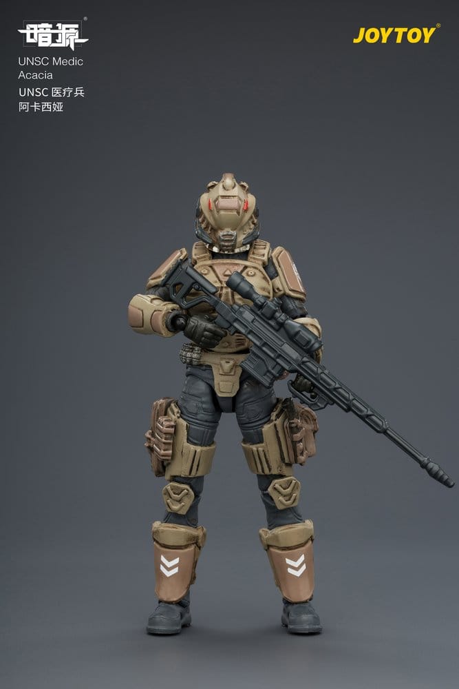 Dark Source UNSC Action Figure Medic Acacia 8 cm