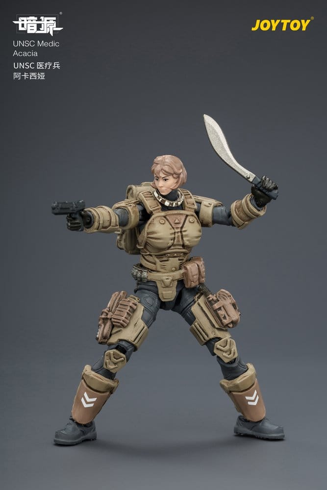 Dark Source UNSC Action Figure Medic Acacia 8 cm