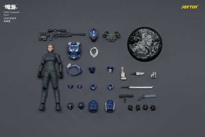 Dark Source UNSC Action Figure Assaulter Fjord 8 cm