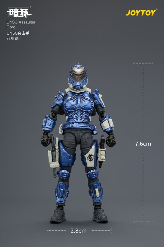 Dark Source UNSC Action Figure Assaulter Fjord 8 cm