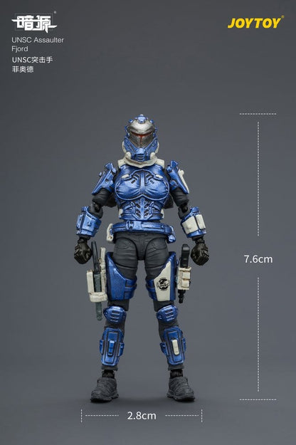 Dark Source UNSC Action Figure Assaulter Fjord 8 cm