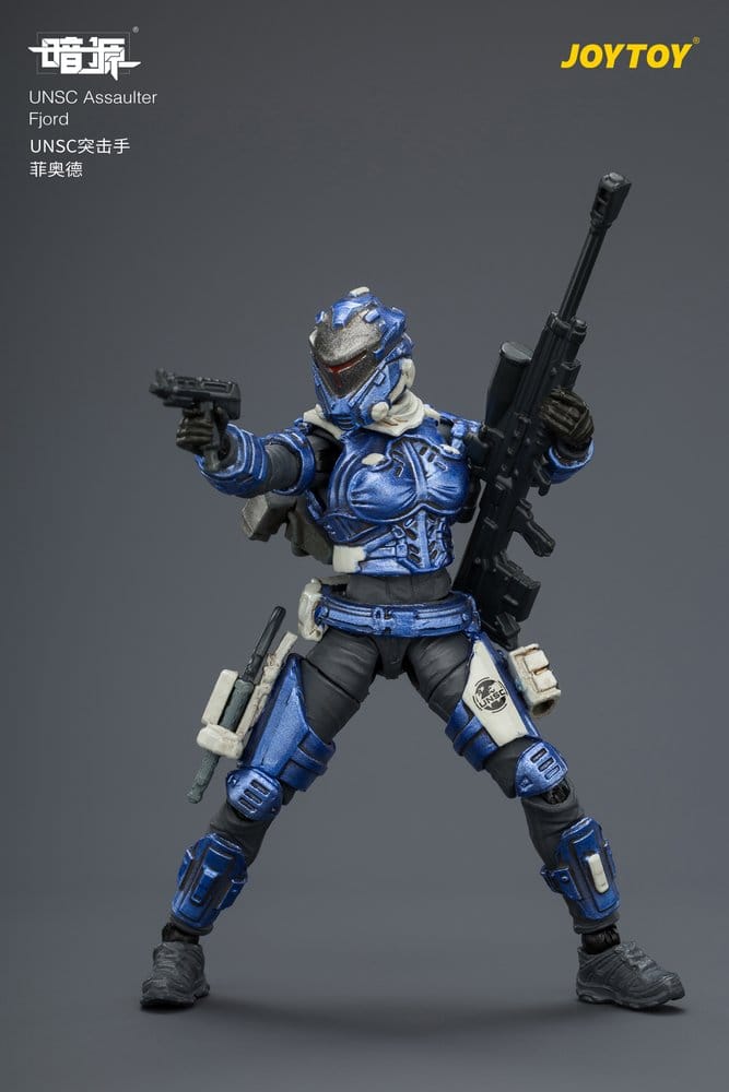 Dark Source UNSC Action Figure Assaulter Fjord 8 cm