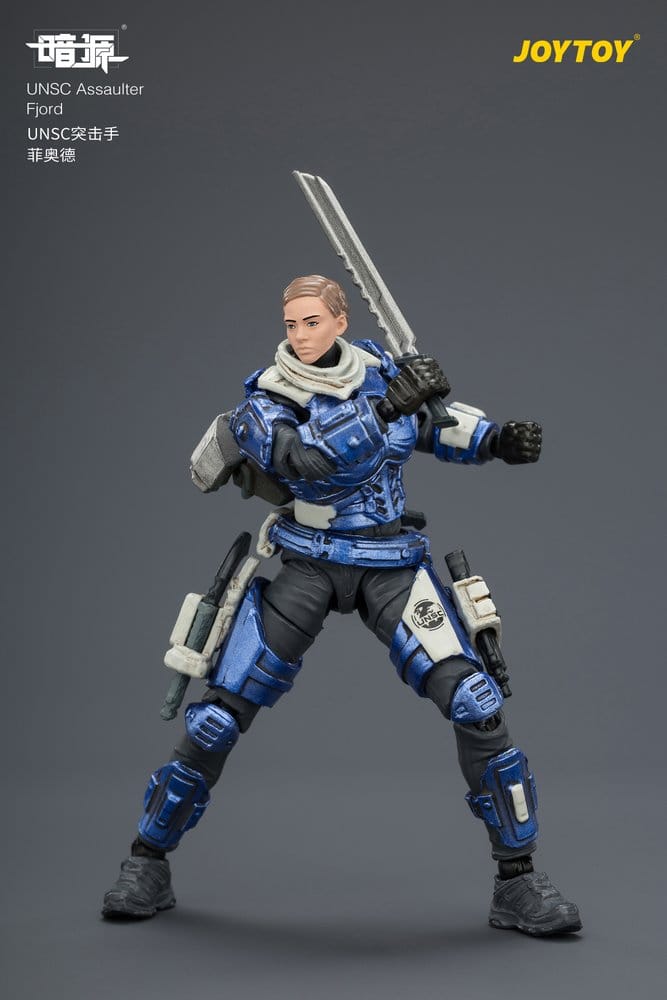 Dark Source UNSC Action Figure Assaulter Fjord 8 cm