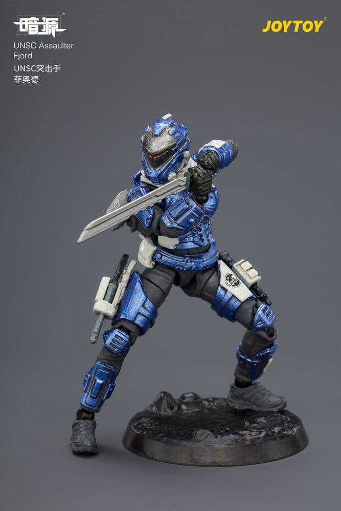 Dark Source UNSC Action Figure Assaulter Fjord 8 cm