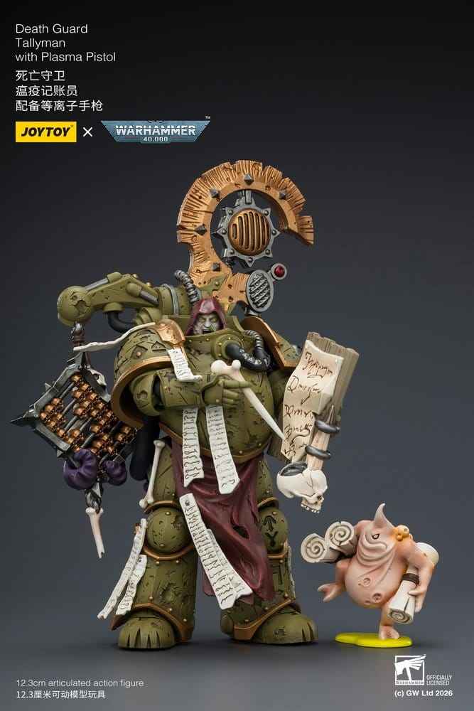 Warhammer 40,000 Action Figure Death Guard Tallyman 12 cm