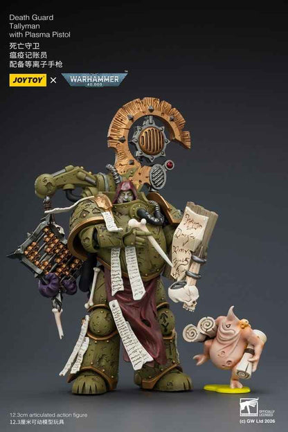 Warhammer 40,000 Action Figure Death Guard Tallyman 12 cm