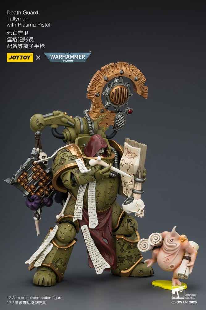 Warhammer 40,000 Action Figure Death Guard Tallyman 12 cm