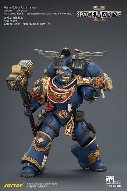 Warhammer Action Figure Game Edition Ultramarines Assault Intercessor 12 cm
