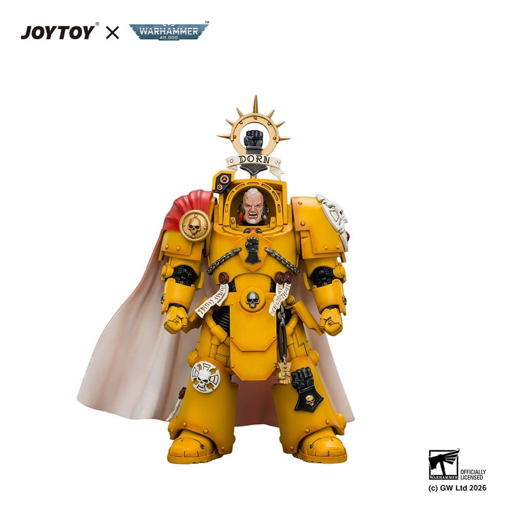 Warhammer Action Figure Imperial Fists Darnath Lysander 14 cm