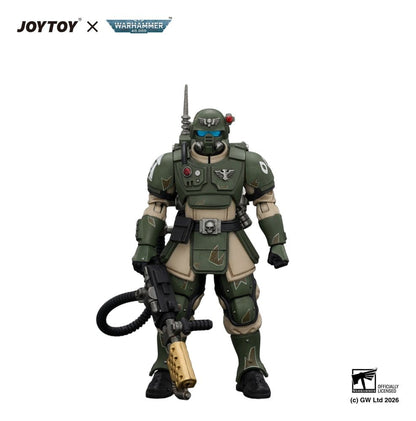 Warhammer Action Figure Astra Militarum Kasrkin 2 with Flamer