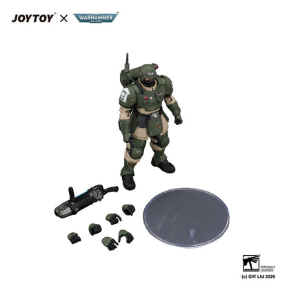Warhammer Action Figure Astra Militarum Kasrkin 4 with Plasma Gun