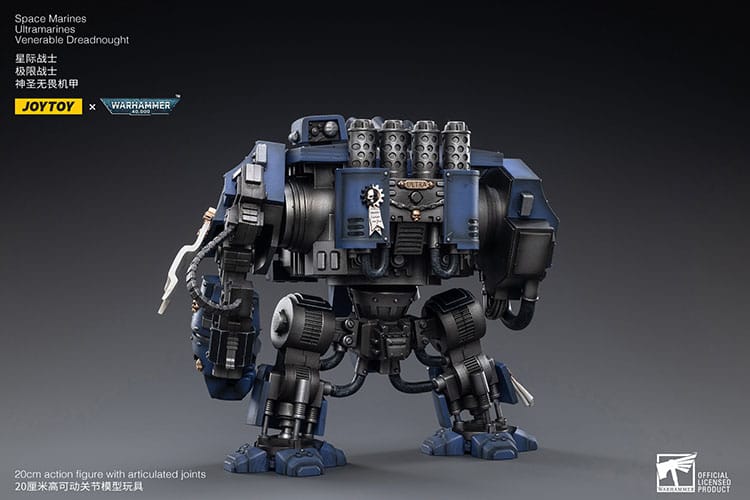 Warhammer 40k Action Figure 1/18 Space Marines Ultramarines Venerable Dreadnought 19 cm - FanofThings.co.uk