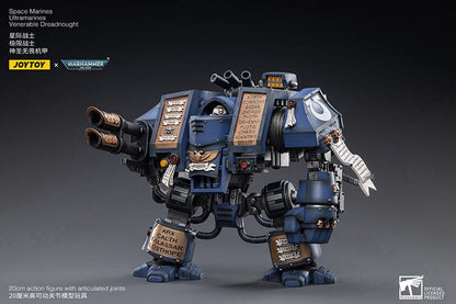Warhammer 40k Action Figure 1/18 Space Marines Ultramarines Venerable Dreadnought 19 cm - FanofThings.co.uk