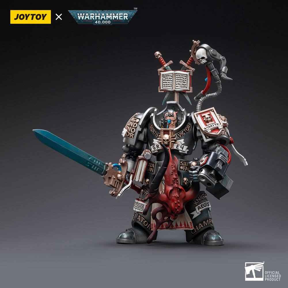 Warhammer 40k Action Figure 1/18 Grey Knights Terminator Incanus Neodan 13 cm