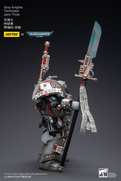 Warhammer 40k Action Figure 1/18 Grey Knights Terminator Jaric Thule 13 cm Joy Toy (CN)