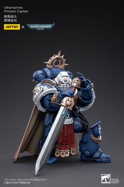 Warhammer 40k Action Figure 1/18 Ultramarines Primaris Captain 12 cm