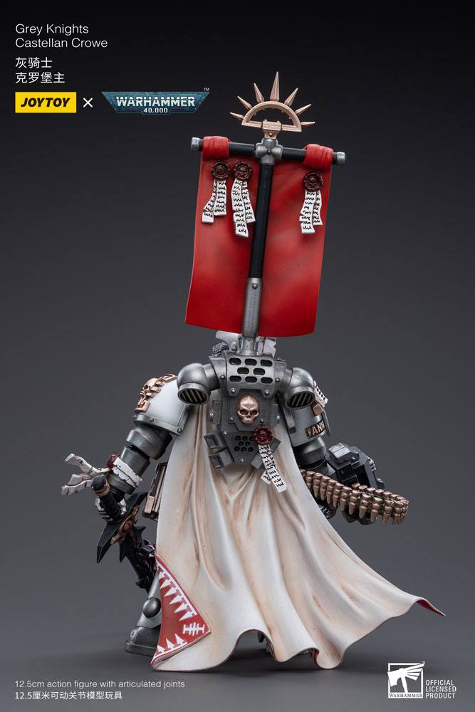Warhammer 40k Action Figure 1/18 Grey Knights Castellan Crowe 12 cm Joy Toy (CN)