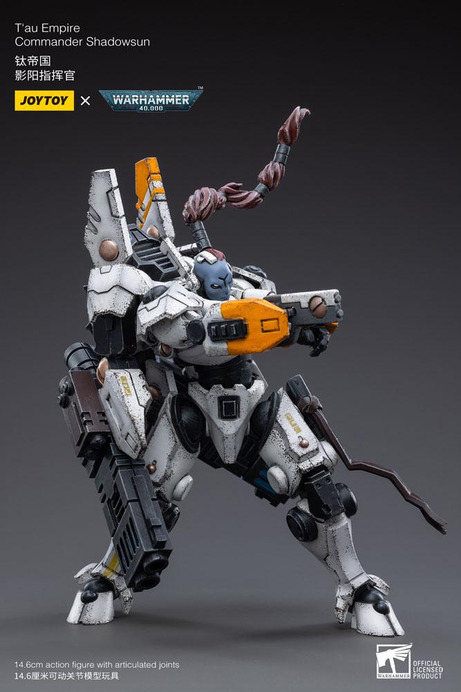 Warhammer 40k Action Figure 1/18 T’au Empire Commander Shadowsun 15 cm Action figures