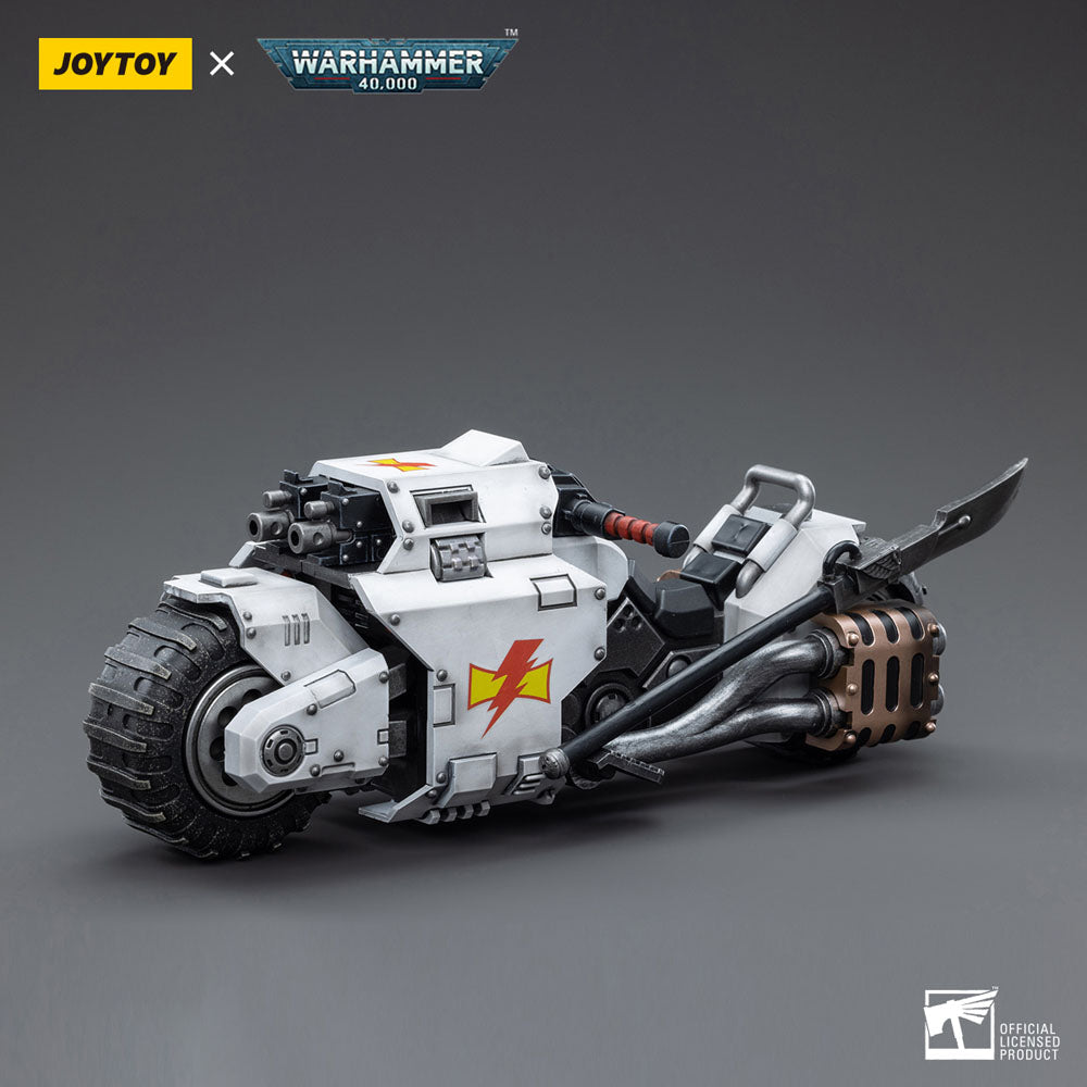 Warhammer 40k Vehicle 1/18 White Scars Raider-pattern Combat Bike 22 cm Joy Toy (CN)
