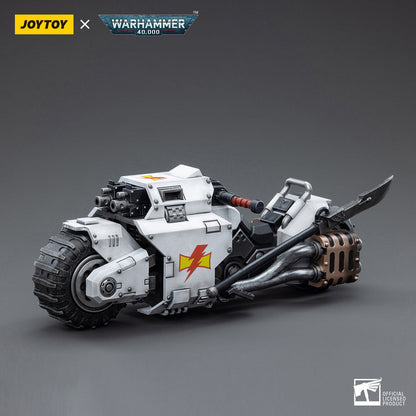 Warhammer 40k Vehicle 1/18 White Scars Raider-pattern Combat Bike 22 cm Joy Toy (CN)