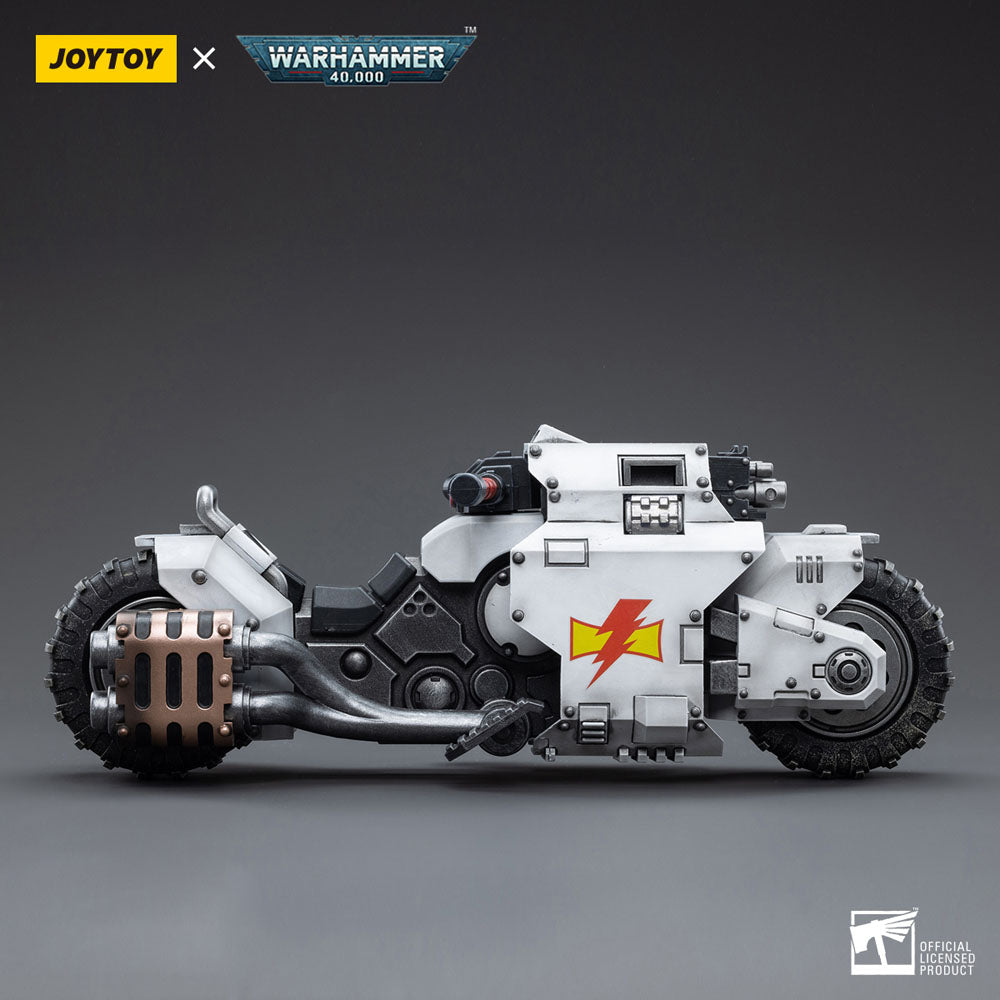 Warhammer 40k Vehicle 1/18 White Scars Raider-pattern Combat Bike 22 cm Joy Toy (CN)