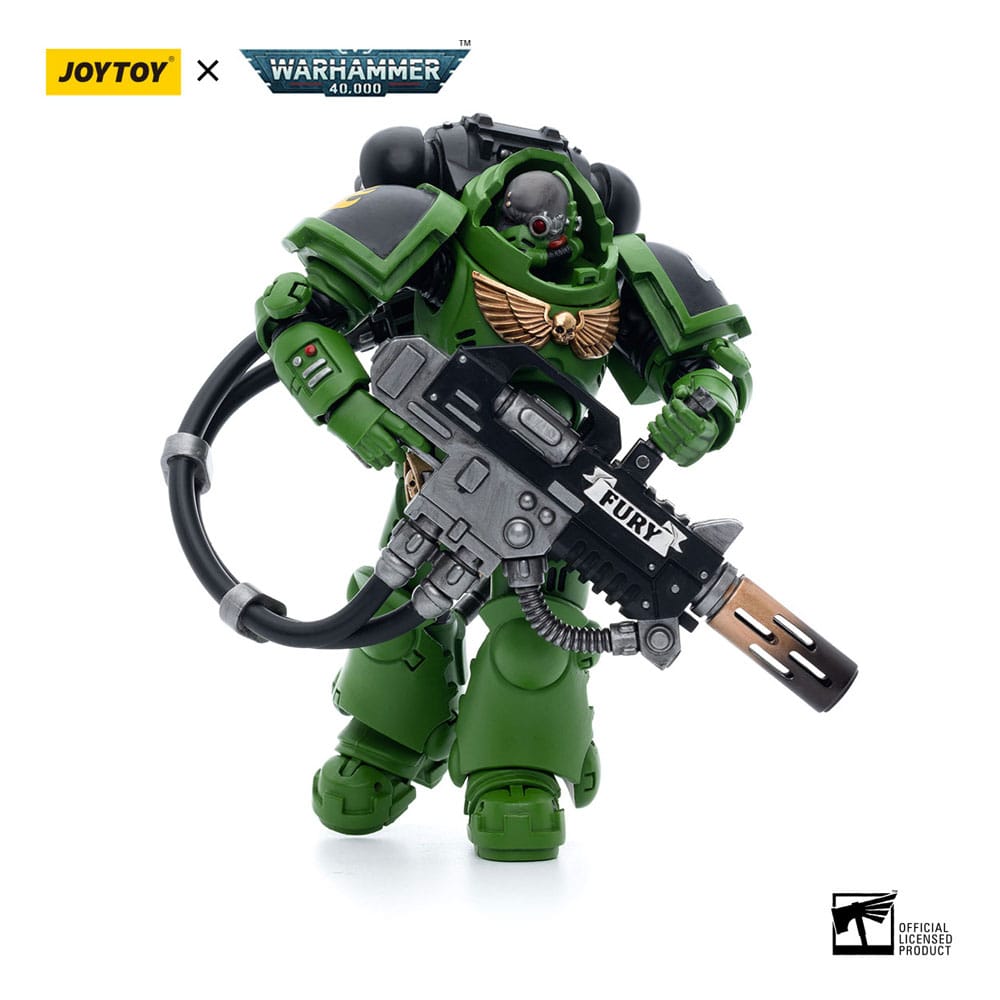 Warhammer 40k Action Figure 1/18 Salamanders Eradicators Sergeant Bragar 12 cm Action figures