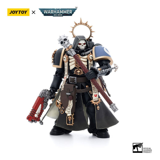 Warhammer 40k Action Figure 1/18 Ultramarines Primaris Chaplain Brother Varus 12 cm Joy Toy (CN)