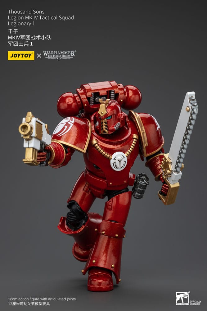Warhammer The Horus Heresy Action Figure 1/18 Thousand Sons Legion MK IV Tactical Squad Legionary 1 12 cm Action figures