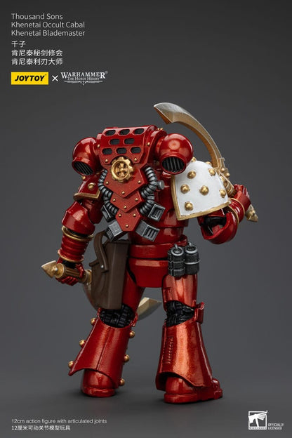 Warhammer The Horus Heresy Action Figure 1/18 Thousand Sons Khenetai Occult Cabal Khenetai Blademaster 12 cm Joy Toy (CN)