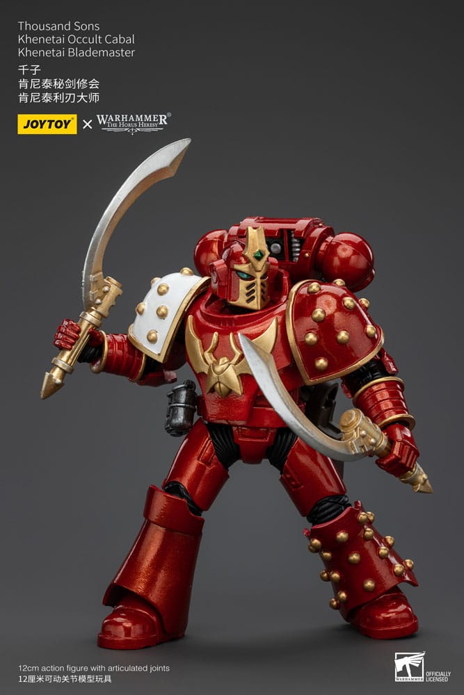Warhammer The Horus Heresy Action Figure 1/18 Thousand Sons Khenetai Occult Cabal Khenetai Blademaster 12 cm Action