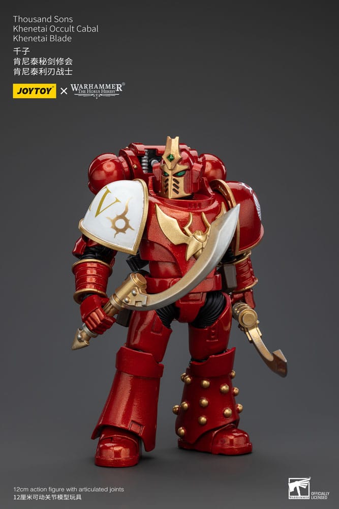 Warhammer The Horus Heresy Action Figure 1/18 Thousand Sons Khenetai Occult Cabal Khenetai Blade 12 cm