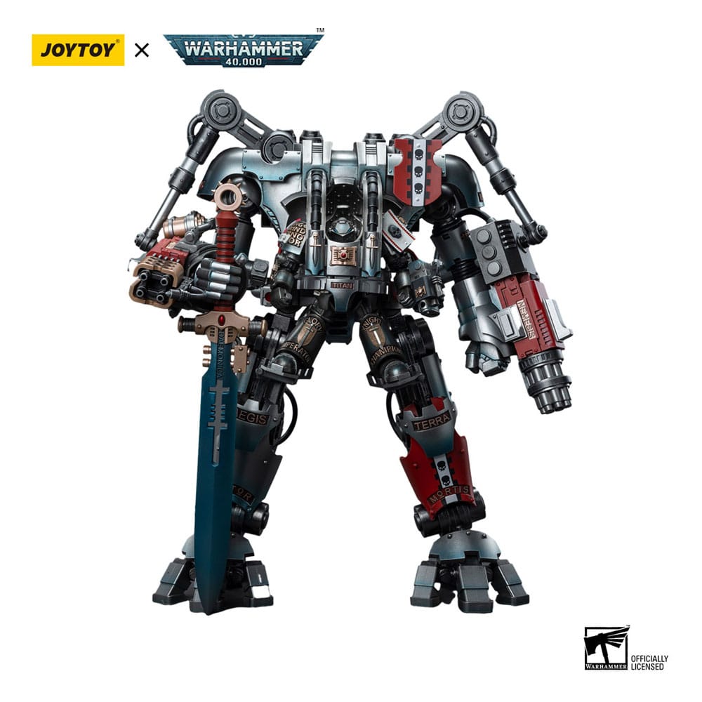 Warhammer 40k Action Figure 1/18 Grey Knights Nemesis Dreadknight (Including Grey Knights Terminator Caddon Vibova) 12 cm