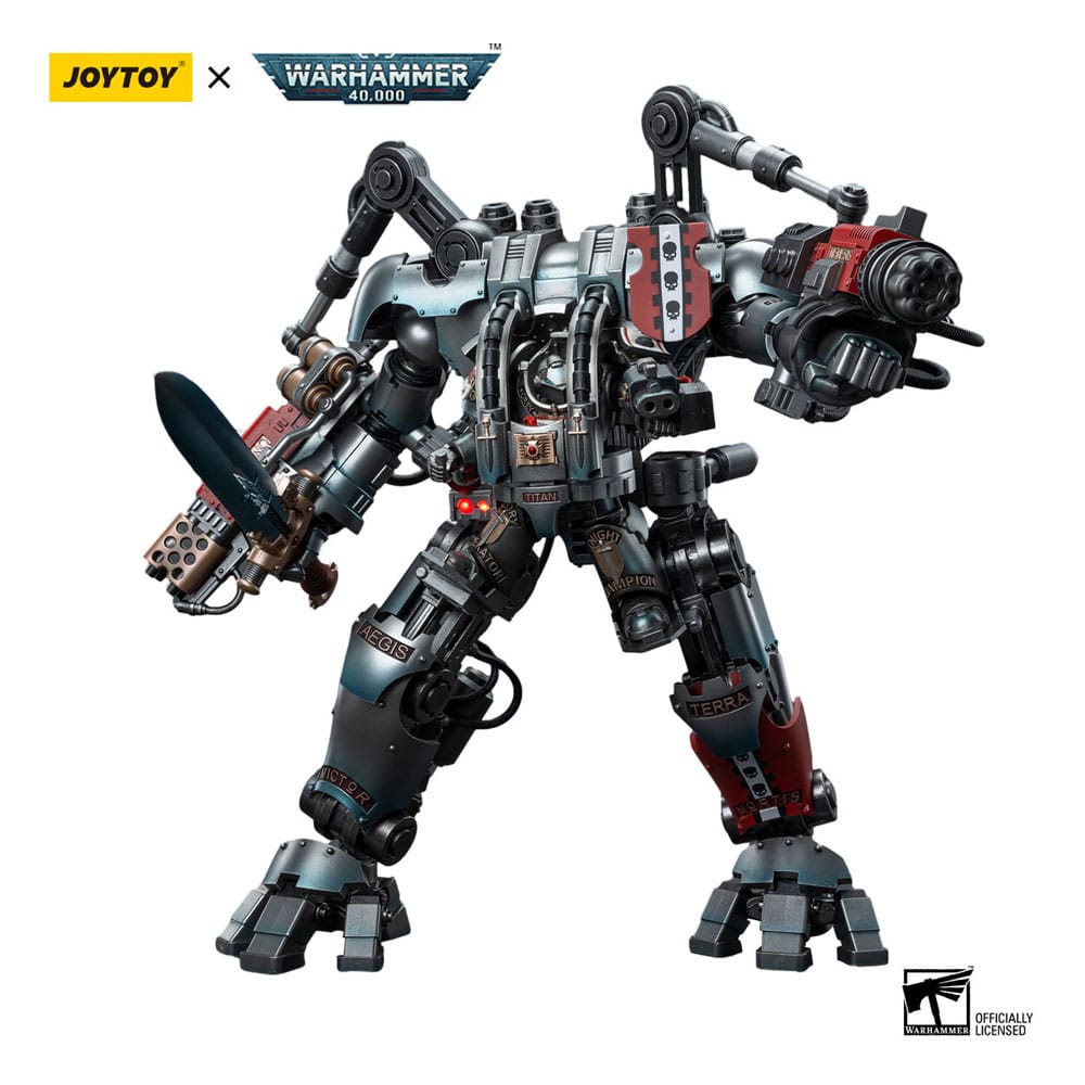 Warhammer 40k Action Figure 1/18 Grey Knights Nemesis Dreadknight (Including Grey Knights Terminator Caddon Vibova) 12 cm